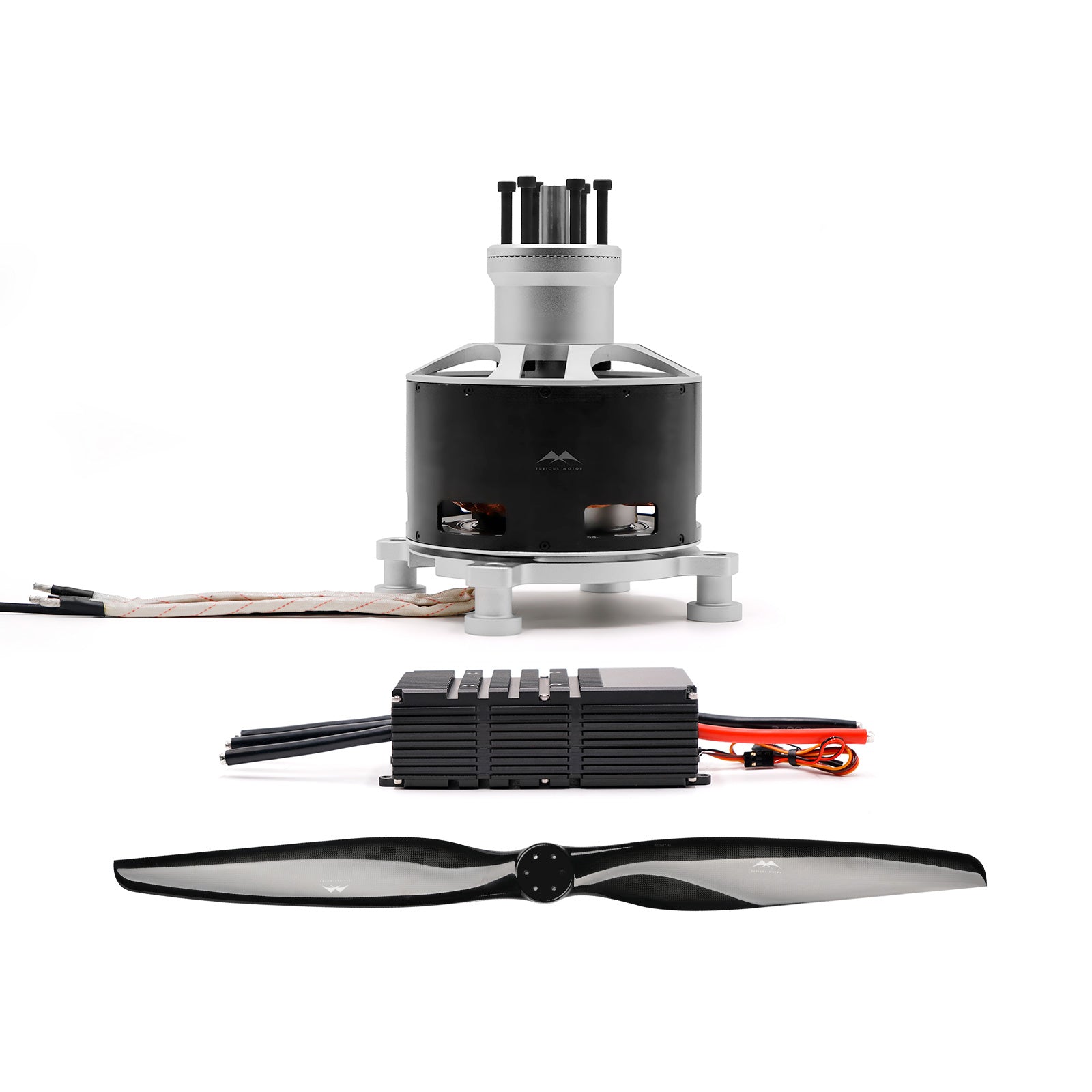 80KG Drone Propulsion System With 154120 Brushless Motor 24S 300A ESC 47 Inch Propeller For Drone And Paramotor