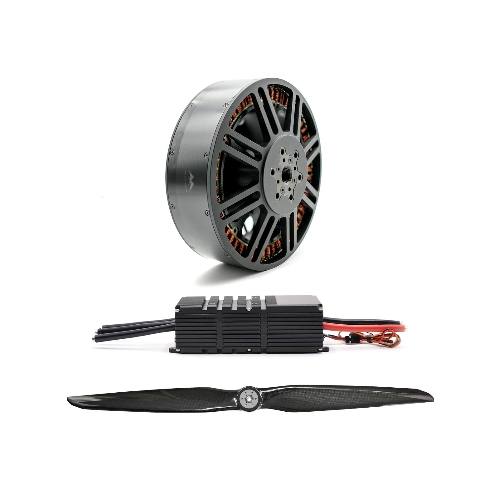 95KG Thrust System with 19480 Motor and 24S 300A ESC and 54 Inch Propeller for Paramotor and Drone